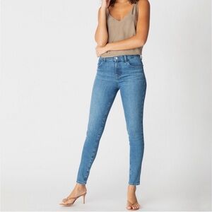 J Brand Maria High Rise High Waisted Skinny Jeans in Heart Size 30